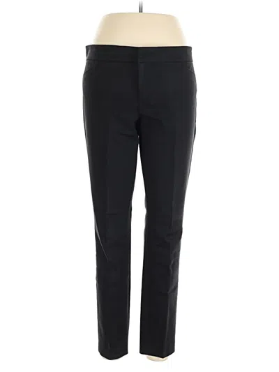 Pre-owned Ecru Dress Pants In Black