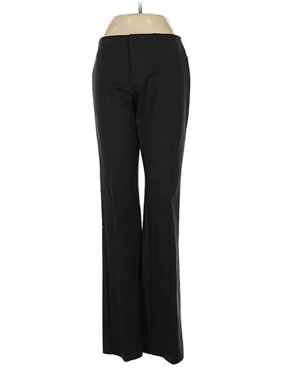 Pre-owned Ecru Dress Pants In Black