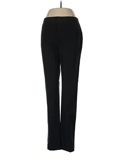 Pre-owned Ecru Dress Pants In Black