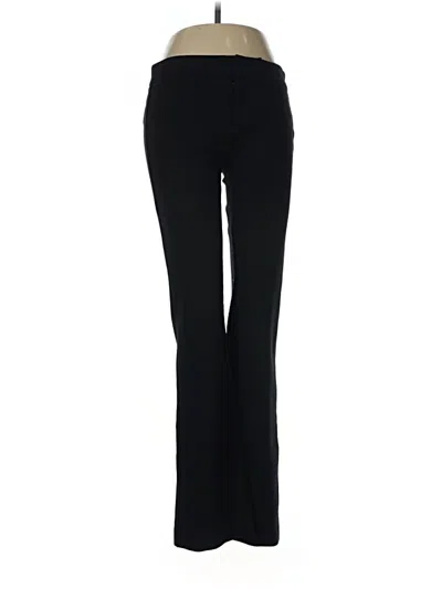 Pre-owned Ecru Dress Pants In Black