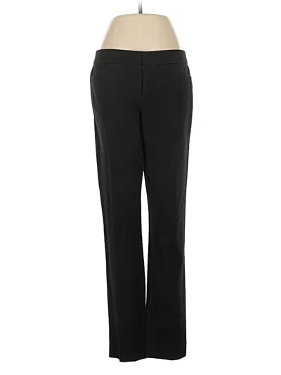 Pre-owned Ecru Dress Pants In Black