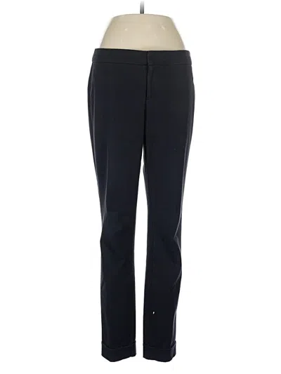 Pre-owned Ecru Dress Pants In Black