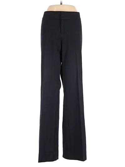 Pre-owned Ecru Dress Pants In Black