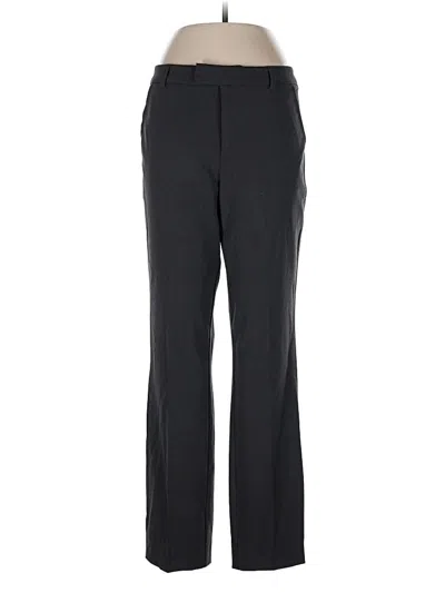 Pre-owned Ecru Dress Pants In Black