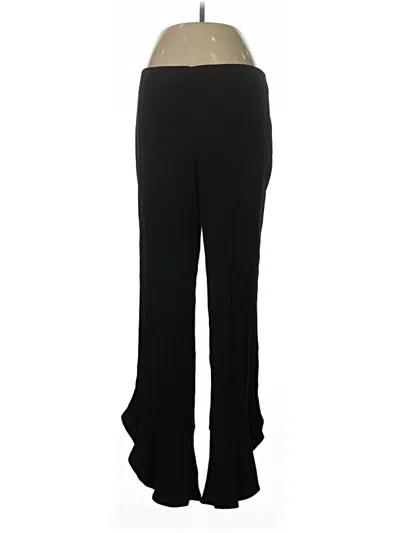 Pre-owned Ecru Dress Pants In Black