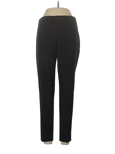 Pre-owned Ecru Dress Pants In Black