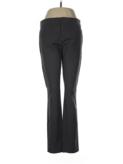 Pre-owned Ecru Dress Pants In Black