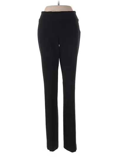 Pre-owned Ecru Dress Pants In Black
