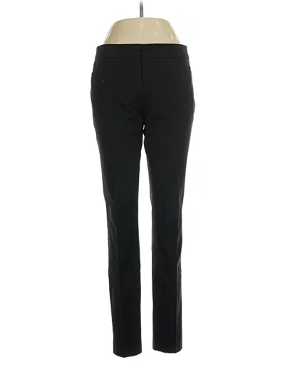 Pre-owned Ecru Dress Pants In Black