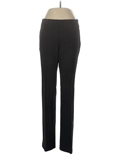 Ecru Dress Pants In Black