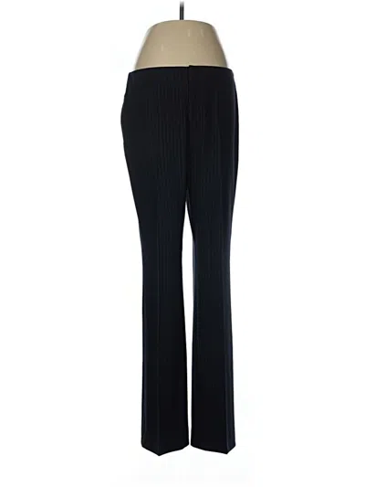 Pre-owned Ecru Dress Pants In Black