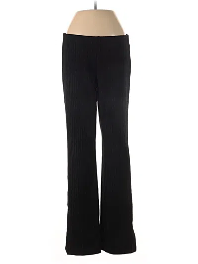 Pre-owned Ecru Dress Pants In Black