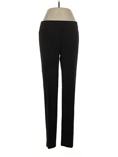 Pre-owned Ecru Dress Pants In Black