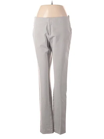 Pre-owned Ecru Dress Pants In Gray