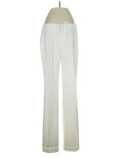 Pre-owned Ecru Dress Pants In Ivory