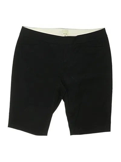 Pre-owned Ecru Dressy Shorts In Black