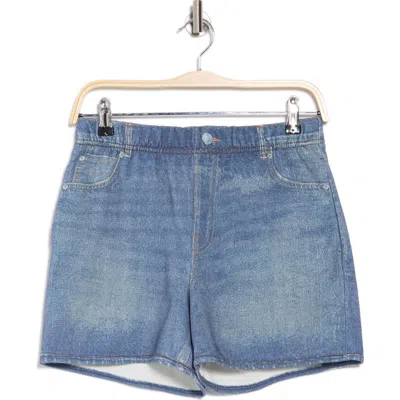 Ecru Easy Shorts In Indigo Wash