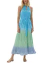Ecru Hathaway Embroidered Maxi Dress