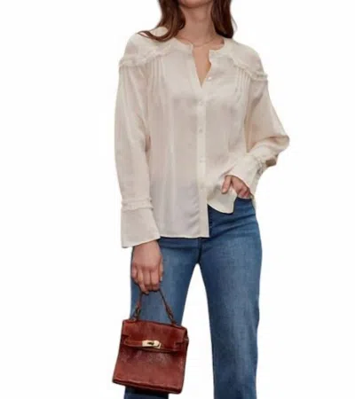 Ecru Hawn Blouse In Ivory In Multi
