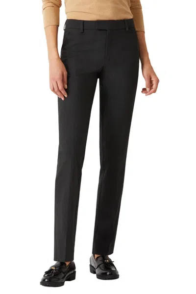 Ecru Houston Trouser In Black