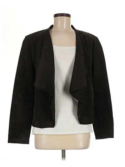 Pre-owned Ecru Jacket In Black