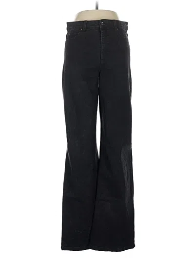 Pre-owned Ecru Jeans In Black