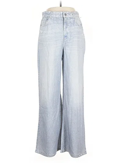 Pre-owned Ecru Jeans In Blue