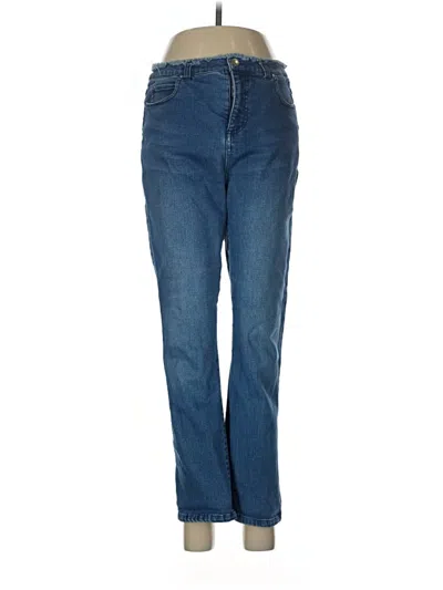 Pre-owned Ecru Jeans In Blue