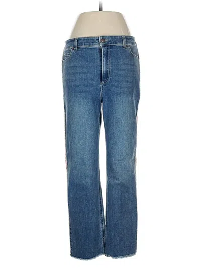 Pre-owned Ecru Jeans In Blue