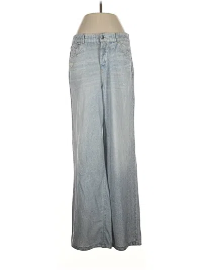 Pre-owned Ecru Jeans In Blue