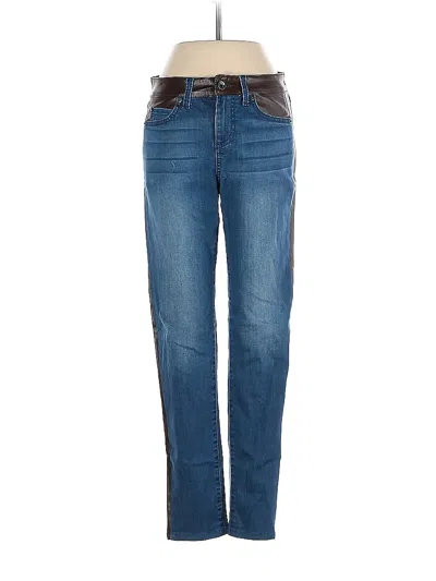 Pre-owned Ecru Jeans In Blue