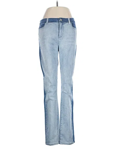 Pre-owned Ecru Jeans In Blue