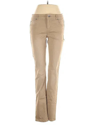 Pre-owned Ecru Khaki Pant In Brown