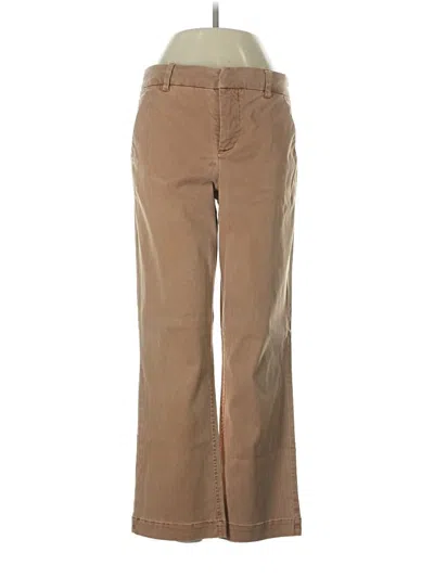 Pre-owned Ecru Khaki Pant In Tan