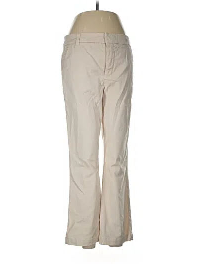 Pre-owned Ecru Khaki Pant In Tan