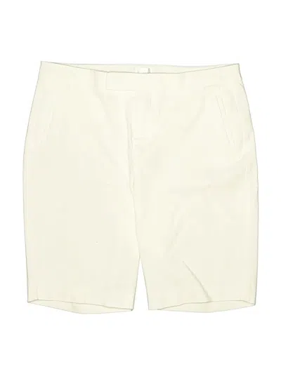 Pre-owned Ecru Khaki Shorts In Ivory