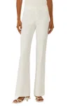 Ecru Lafayette Trouser In White In White