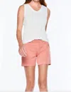 ECRU MITCHELL CHINO SHORT IN SALMON