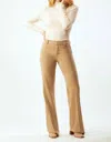 Ecru New Courtland Trouser In Camel In Multi