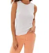 Ecru Novelty Stitch Braid Trim Sweater In White