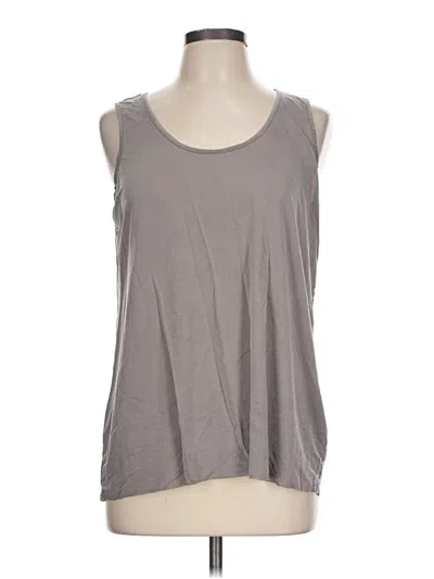 Pre-owned Ecru Sleeveless T-shirt In Gray