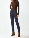 Ecru Springfield Classic Pull On Pant In Heather Indigo In Multi