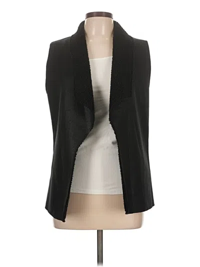Pre-owned Ecru Vest In Black