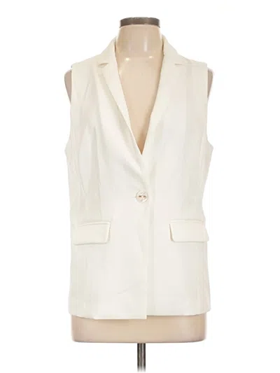 Pre-owned Ecru Vest In Ivory
