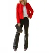 Ecru Varick Slim Bootcut Trouser In Black