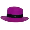 Ecua-andino Panama Hat Classic Purple / Black