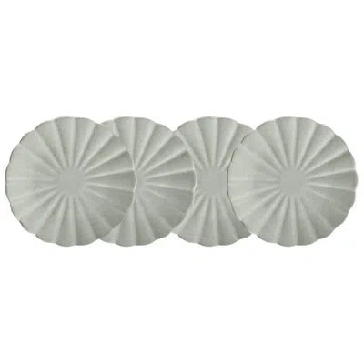 Ed Ellen Degeneres Canvas Home Lafayette Bread Plate In Gray