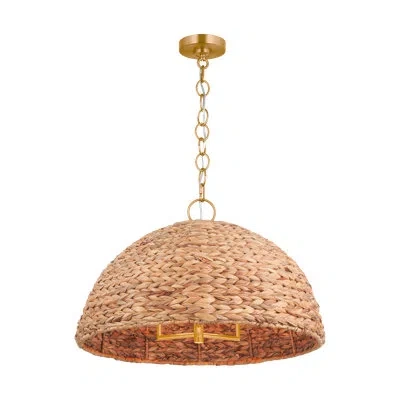 Ed Ellen Degeneres Cay Pendant In Burnished Brass