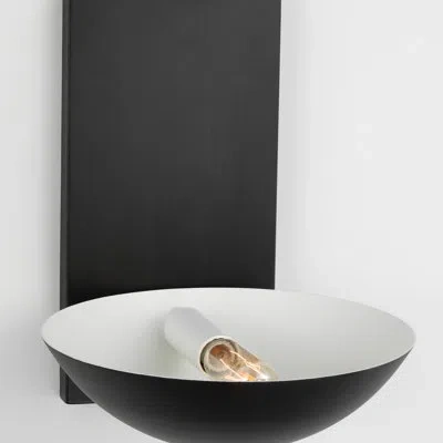 Ed Ellen Degeneres Nevel Medium Sconce In Aged Iron;fer Vieilli