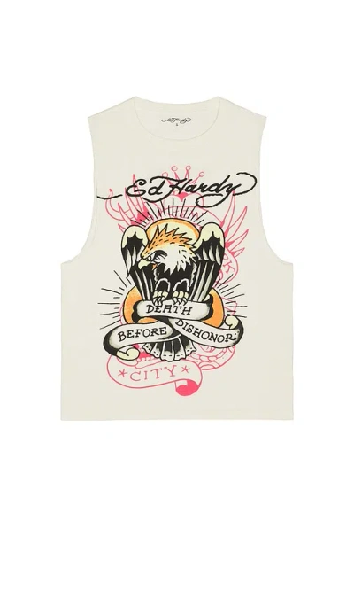 Ed Hardy Eagle Cutoff Tee